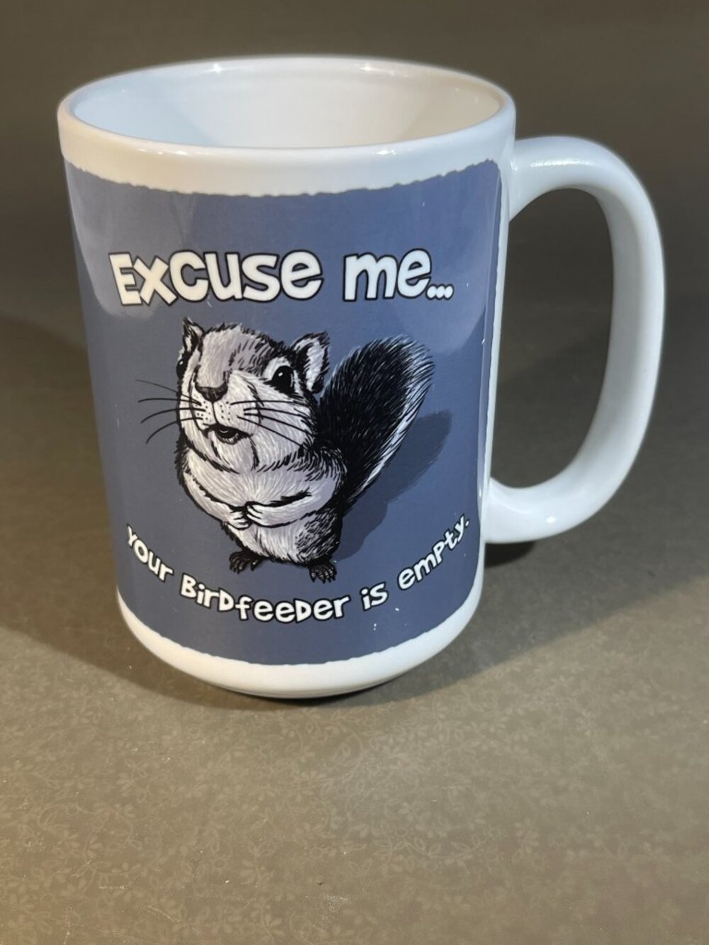 Advice from a Squirrel coffee mug Earth Sun Moon Funny 16oz. (#749)
